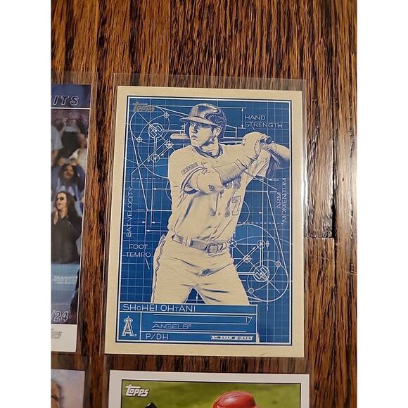 Shohei Ohtani Baseball Card Lot of 9 Cards Los Angeles Angels Dodgers Topps - Picture 4 of 12